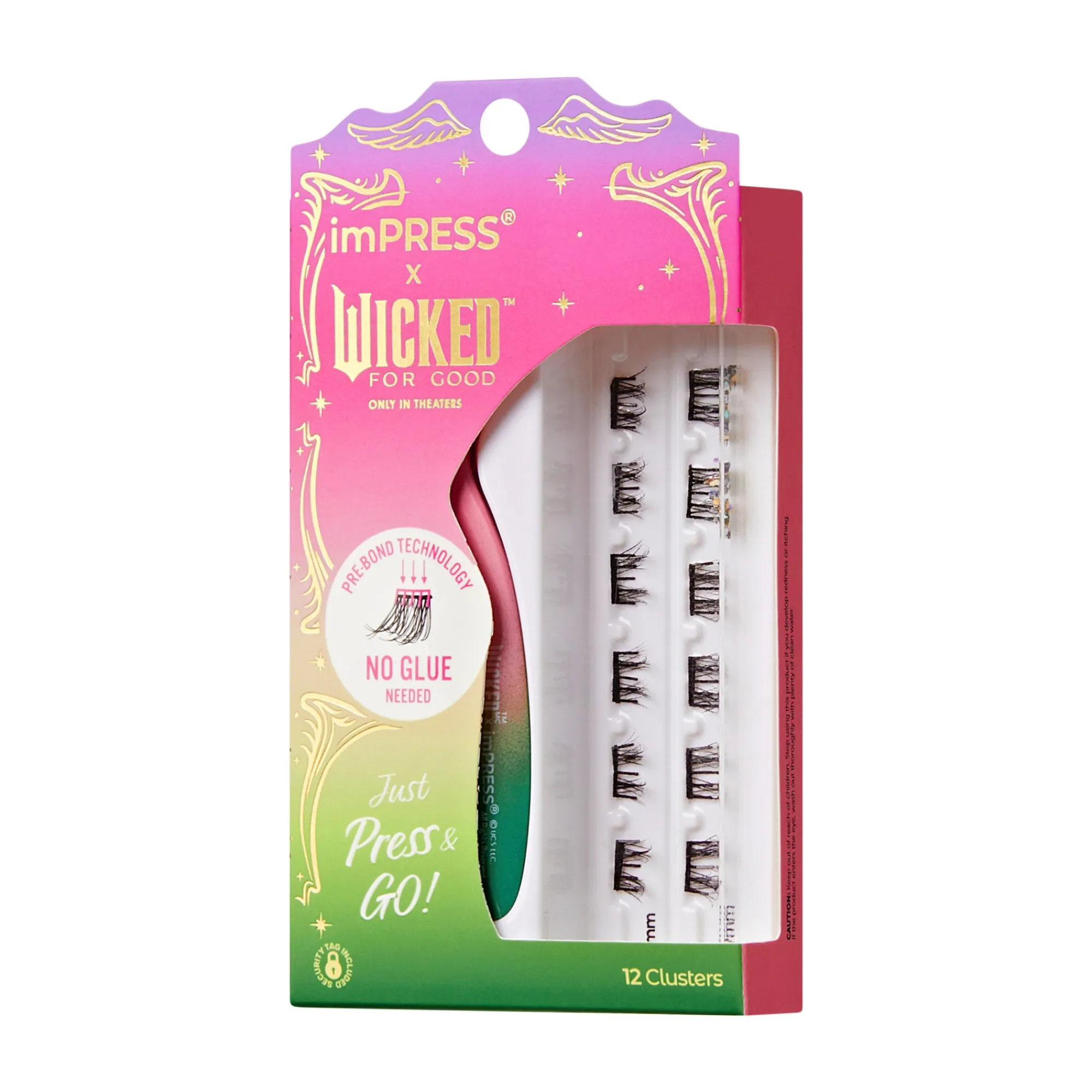 Impress X Wicked: For Good|Falsies>Impress Tap To Bubble | 12 Clusters