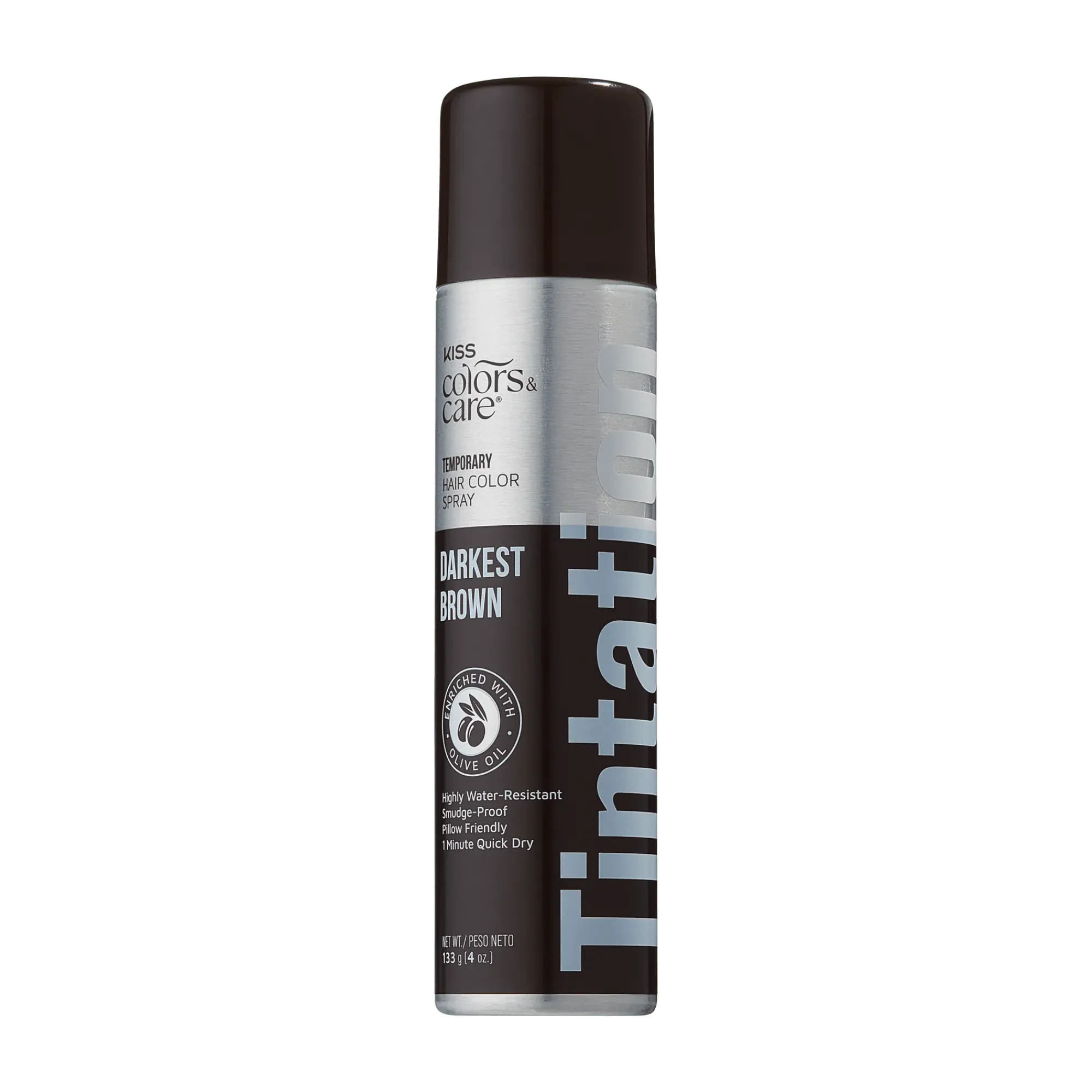 Bundles>Kiss Colors and Care Tintation Spray Darkest Brown Bundle