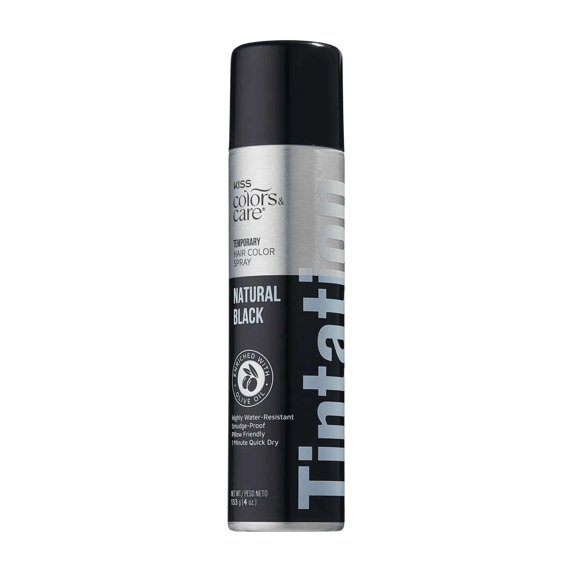 Bundles>Kiss Colors and Care Tintation Spray Natural Black Bundle