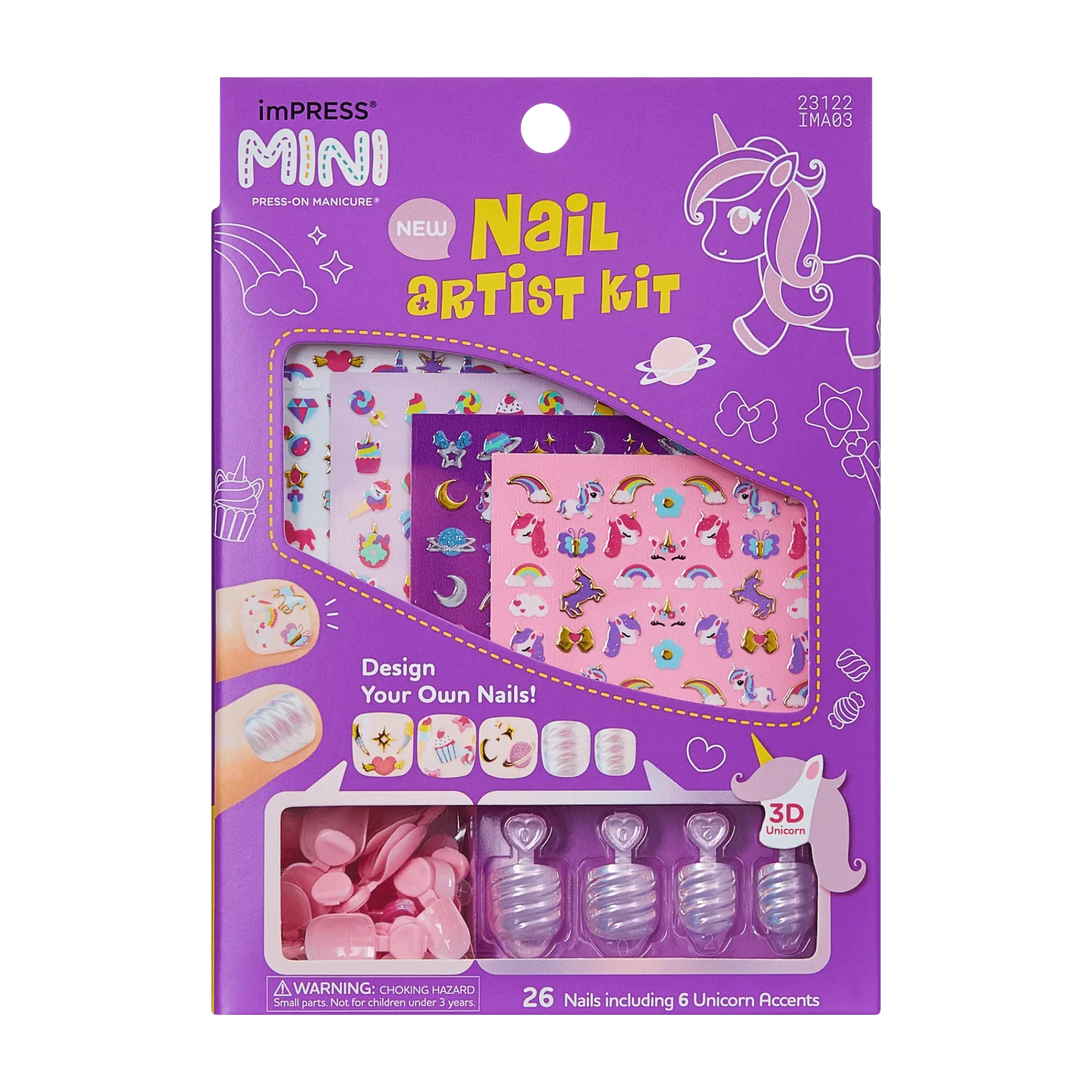 Manis For Kids|Design Nails>Impress Unicorn Dream
