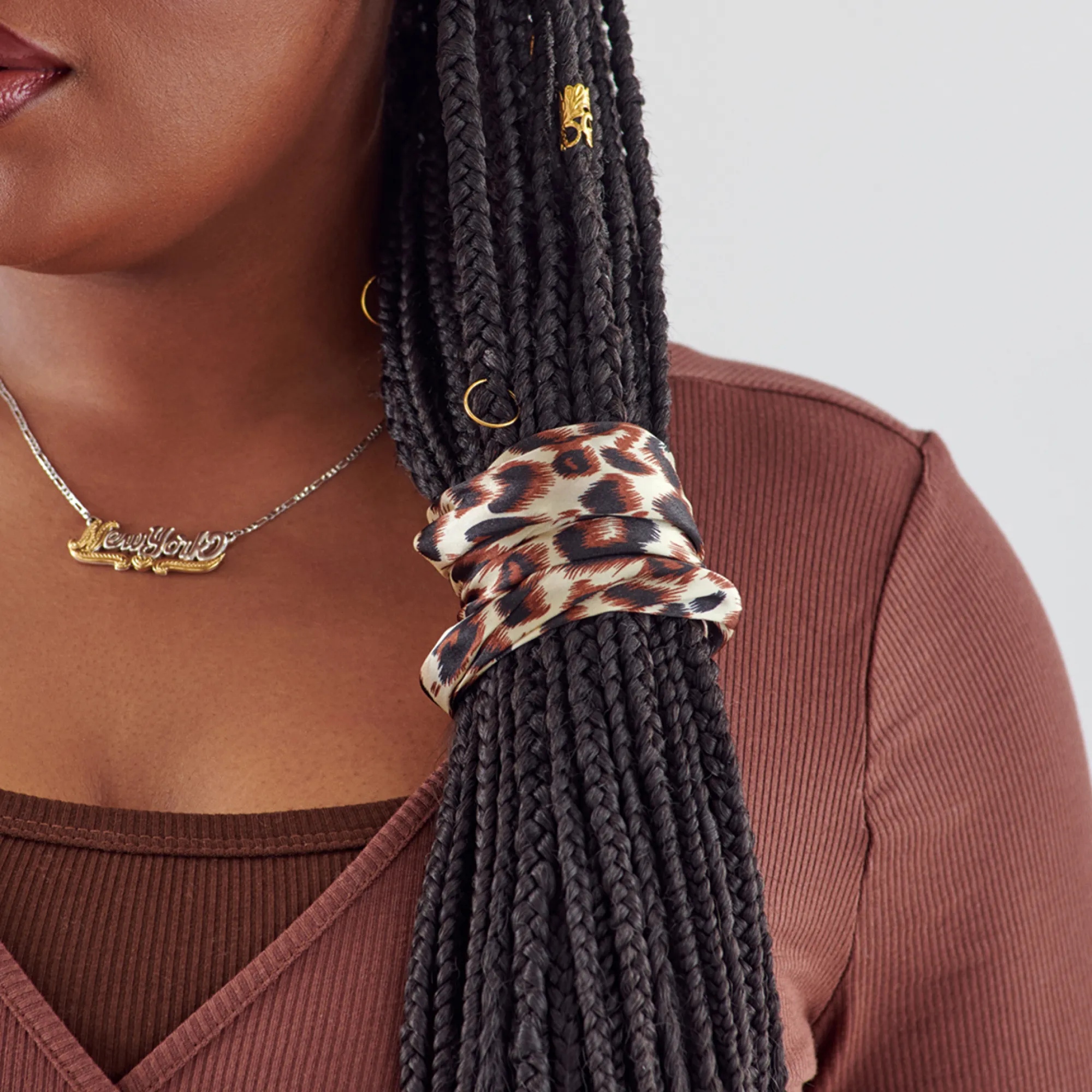 Accessories>Kiss Colors and Care Wired Satin Scrunchie Set