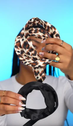 Accessories>Kiss Colors and Care Wired Satin Scrunchie Set