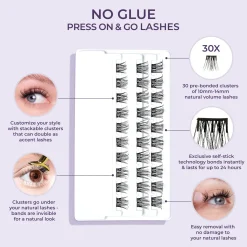 Falsies>Impress Wispy | 30 Clusters